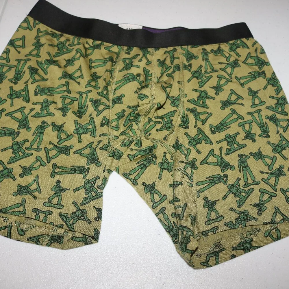 MeUndies Army Men men's boxer briefs size medium